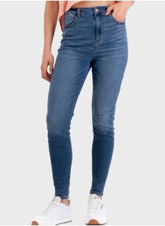 Buy High Waist Skinny Jeggings in UAE