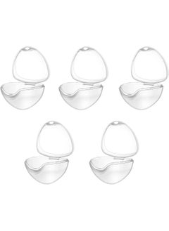 Buy SHOWAY Dummy Case, 5 Pack Transparent Pacifier Case Soother Pod Pacifier Holder Box for Kids, Pacifier Storage Box Shield Case, Safe BPA-Free Pacifier Case in Saudi Arabia