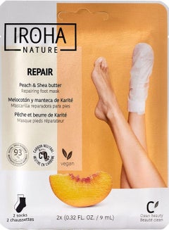 Buy Repair Peach and Shea Butter Foot Mask in UAE