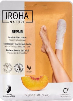 Buy Repair Peach and Shea Butter Foot Mask in UAE