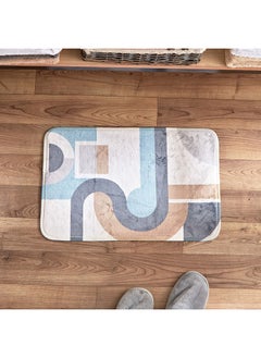 Buy Austin Riley Foam Printed Bath Mat 35 x 55 cm in UAE