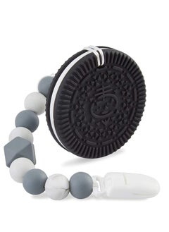 Buy Chew Necklace for Boys and Girls Silicone Chewable Pendant Autism Chewing Adhd Spd Sensory Oral Motor Aids Kids Chewy Toy Adults (black) in UAE