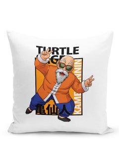 Buy Dragon Ball Z Throw Pillow Dragon Ball Z Couch Cushion Jackie Chun Accent Pillow Turtle Hermit Kame-Sennin-Master Roshi in UAE