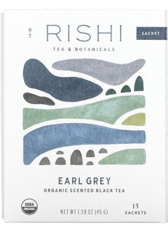 اشتري Organic Scented Black Tea Earl Grey 15 Sachets 1.48 oz (42 g) في الامارات