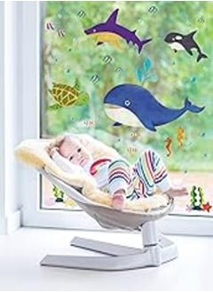 Buy Decorative kids room sticker - Marine Animals (60x85cm) in Egypt