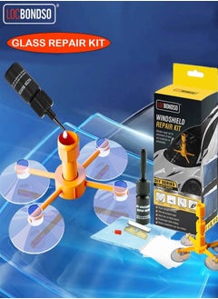 اشتري Car Windshield Repair Cracks Cow Eye Scratches Repair Restoration Windshield DIY Repair Tool Set في الامارات