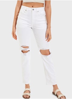 Buy Ripped Mom Jeans in UAE