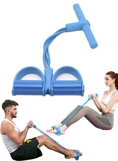 Buy Elastic Pull Rope, Sit Up Training Rope, Yoga Tension Rope with Handle For Abdominal Exercise Slimming Training Streching Etc, Fitness Resistance Bands Pedal Exerciser For Fitness Training and Workout in Saudi Arabia