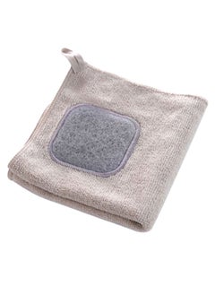 Buy Hangable Scouring Cloth Rag Grey 30 x 30centimeter in Saudi Arabia