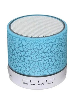 Buy Mini Portable Bluetooth Speaker with FM And Micro-SD Card Slot for All Smartphones Blue in Egypt