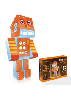 Buy DIY Doodle Coloring Art - Robot in UAE