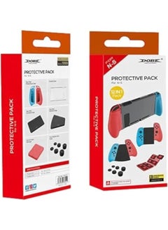 اشتري Dobe - 12 in 1 Protective Pack For Nintendo Switch في مصر