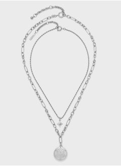 Buy Stainless Layered  Necklace in UAE