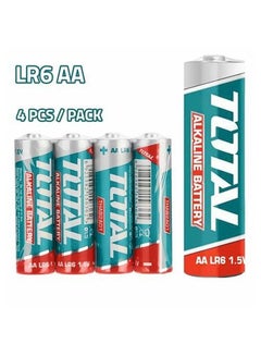 Buy AA Alkaline Battery Pack of 4 LR6 in Egypt