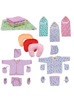 اشتري New Born Baby 5 In 1 Daily Needs Clothing Set Combo(0 6Months)(Assorted) في السعودية