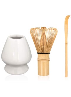 اشتري 3-Piece Traditional Matcha Whisk Tool Ceremony Accessories Set في الامارات