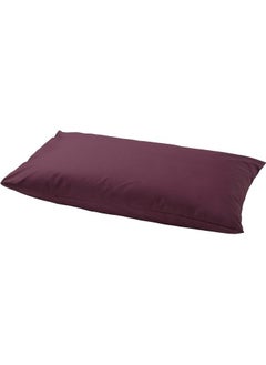 Buy Pillowcase Deep Red 50x80 Cm in Saudi Arabia