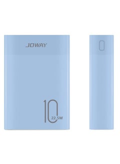 اشتري 10000 mAh Compact Smart Charging Power Bank with Dual USB Output BLUE في الامارات