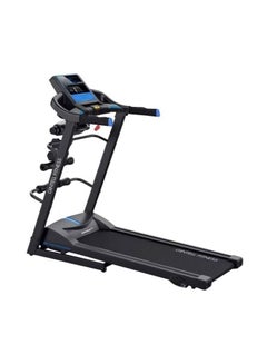Buy GINTELL Fitness SmartRunz Plus 4 in 1 Treadmill Motor Power 2.25 HP | Max User Weight 110 Kg | Sit-Up Rack, Dumbell, Body Massager, Handrail Quick Button, Hydraulic Folding Technology in UAE