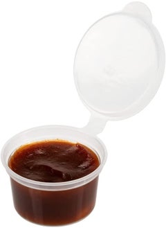 Buy THE PACK 2 oz Shot Cups, 20 Microwave Cups - Durable Plastic Sauce Disposable Disposable Plastic Sauce Containers for Samples, Seasoning or Decorations (20cups, 60ml) in Egypt