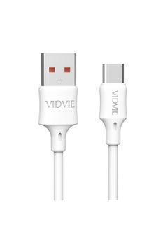 Buy Cable Vidvie CB456 Type-C 1 m White in Egypt