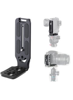 Buy DSLR Camera L-type Quick Release Plate Vertical Horizontal Switching Tripod Quick Release Board Compatible with Canon/Nikon/Sony/DJI/Osmo/Ronin/Zhiyun Stabilizer Tripod Monopod in UAE