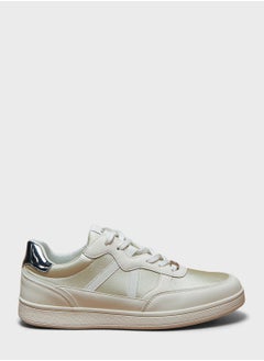 Buy Lace Up Low Top Sneakers in Saudi Arabia