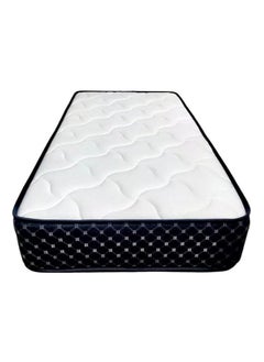 Buy Comfy White Flat Single Medicated Firm 190 X 90 X 10Cm Satin Mattress With Black Border in UAE