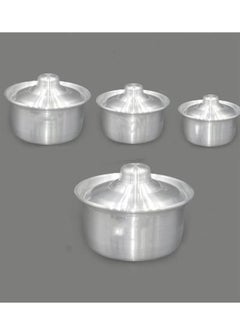 Buy Matt aluminum pots set of 4 pieces in Saudi Arabia