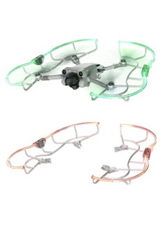 Buy For DJI Mini 3 / Mini 3 Pro STARTRC Drone LED Propeller Protective Guard Anti-collision Ring (Transparent) in UAE