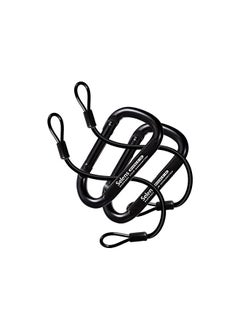 Buy Selens Electrical Tape Holder for Gaffers Tape, Quick Lock Steel Clip Snap Hooks with 15" Hanging Rope for Photography, Film, Stage and Television Production Carrying Tools in UAE