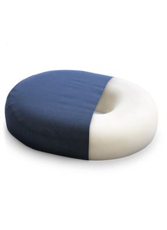 اشتري Seat Cushion Donut Pillow And Chair Pillow For Tailbone Pain Relief  Hemorrhoids  Prostate  Pregnancy  Post Natal  Pressure Relief And Surgery  18 X 15 X 3  Navy في الامارات