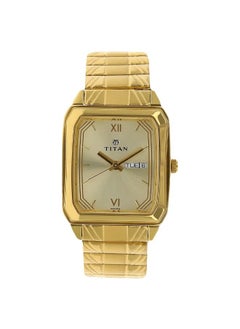 Buy Men's Analog Rectangle Shape Stainless Steel Wrist Watch - 1581YM05 - 41.4 Mm in Saudi Arabia