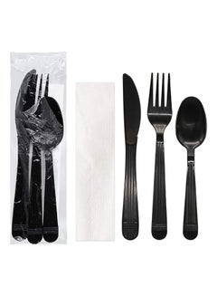 Buy 6 Piece Meal Kit With 12 X 13 Napkin Salt And Pepper MediumHeavy Weight Fork Knife And Teaspoon Case Of 250 in Egypt