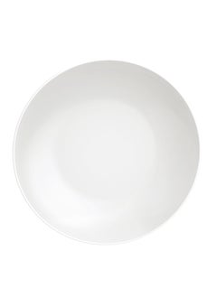 Buy 21cm Porcelain White Dessert Plate in UAE