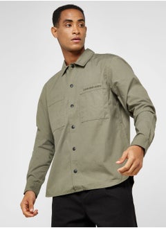 Buy Logo Regular Fit Shirt in Saudi Arabia