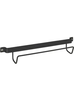 Buy Ladder Holder Wall Holder For Ladders Painted Metal 33.5 X 6.5 X 7 Cm Black One Size in UAE