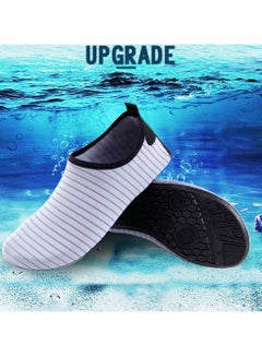 اشتري أحذية مائية نسائية للرجال في الهواء الطلق شاطئ السباحة المائية الجوارب الجافة السريعة حافية القدمين أحذية ركوب الأمواج اليوغا بركة تمرين. في الامارات