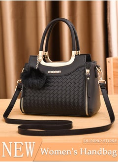 Buy Women's Fashion Handbag Faux Leather Crossbody Bag For Women Large Capacity Tote Bags with Back Pocket Top Handle Satchel Fashionable Travel Shoulder Bag For Ladies in Saudi Arabia