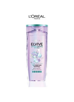 Buy L'Oreal Paris Elvive Hyaluron Pure Purifying Shampoo for Oily Hair 400ML in Saudi Arabia