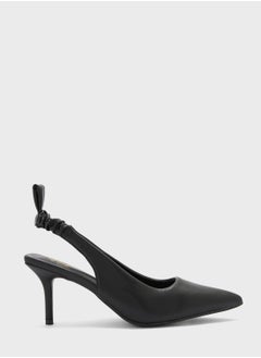 Buy Ruched Slingback Pointed Pump in UAE