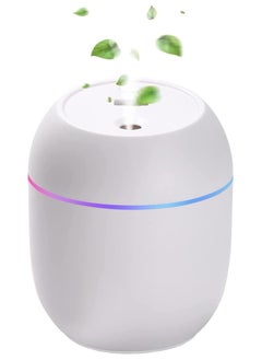 Buy ACHKO Mini Humidifier for bedroom, Air Humidifier with 7 Color LED Night Light, Quiet Humidifiers for Sleeping for bedroom, Night Light Function,2 Mist Modes in Egypt