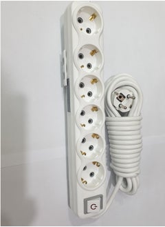 Buy Power Strip Joint 6 Sockets / 5 METER CABLE in Egypt