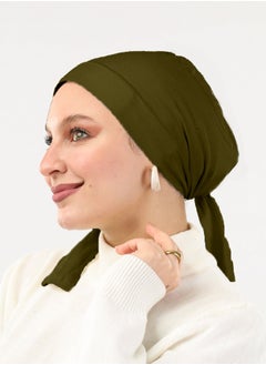 Buy Padded Cotton Bonnet Phthalo Green For Women in Egypt