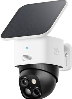 اشتري Security Solo Cam S340 With Solar Security Camera And Wireless Outdoor Camera 360° Pan & Tilt Surveillance 2.4 GHz Wi-Fi, No Monthly Fee في الامارات