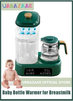 Buy Baby Bottle Warmer for Breastmilk,Multifunctional Bottle Steamer and Dryer, Bottle Maker Formula Machine, Water Warmer for Baby Formula,Smart Temperature Control Auto Shut-Off BPA Free in UAE