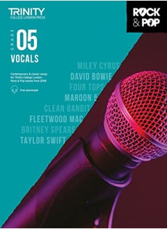 اشتري Trinity College London Rock & Pop 2018 Vocals Grade 5 by Hal Leonard Publishing Corporation Paperback في الامارات