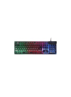 Buy Meetion MT-K9300 Rainbow Arabic Wired Gaming Keyboard - Black in Egypt