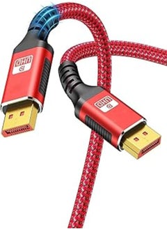 Buy DisplayPort to DisplayPort Cable, Length: 3m(Red) in Egypt