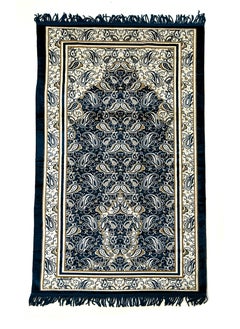 اشتري Prayer Mat 614GSM Anti-Slip Velvet Top Islamic Prayer Mat New Design Thick Padded Sajadah Prayer Rug for Men Women Eid Gift Ramadan ( 140cm X 70cm) في الامارات